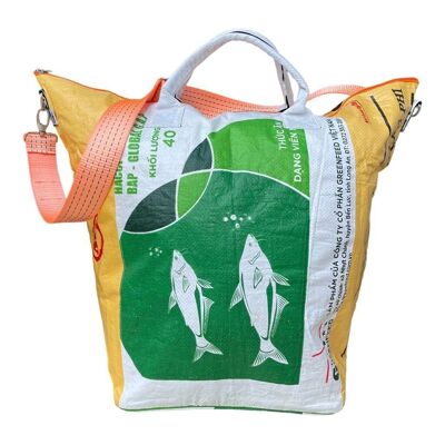 Beadbags Large all-purpose tote bag made from recycled rice sacks with Tampenjan TJ7L