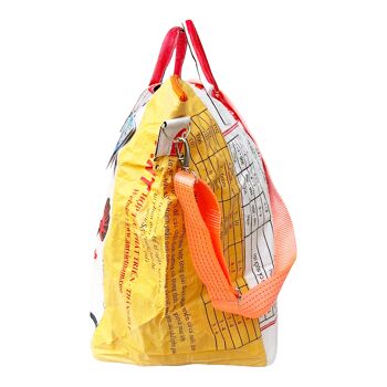 Beadbags Petit cabas passe-partout fabriqué à partir de sacs de riz recyclés avec Tampenjan TJ8S 2