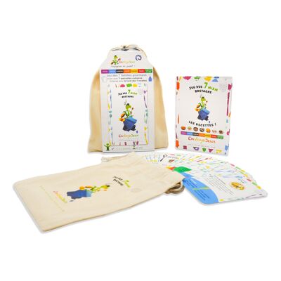 Card game 7 MIAM Bretagne - For cooking fans - Made in France - 6 to 106 years old - Mother's Day gift