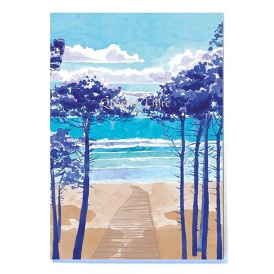 A5 Landes lined notebook