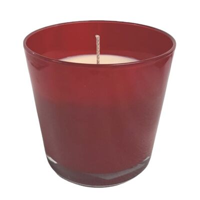 Red glass massage candle - 200 g