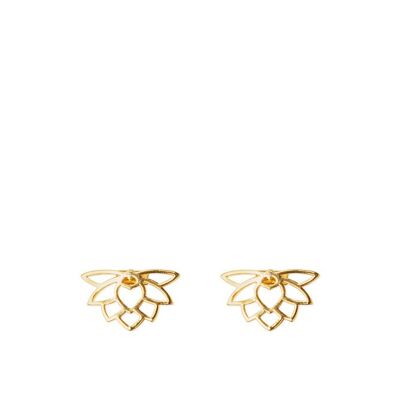 Small Manila Earrings - Shiny Gold
