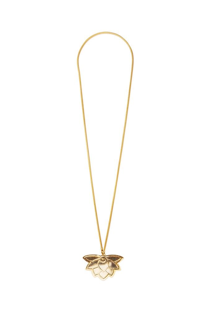 Collana Manila Grande - Oro Lucido