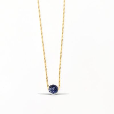 MINI BLUEBERRY STONE NECKLACE