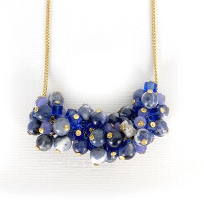 COLLANA G MIRTILLO - Blu