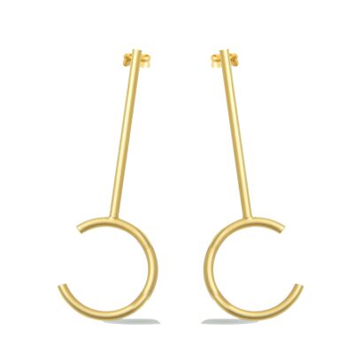 Boucles d'oreilles longues Sumatra