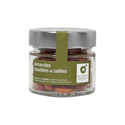Toasted & Salted Almonds 75g | Appetizer almonds