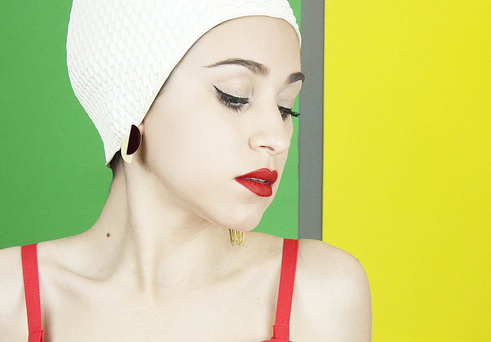 Pendientes Java sencillos - Negro