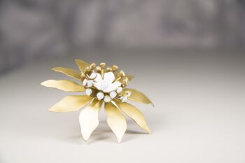 Bague Jardin - Or Blanc