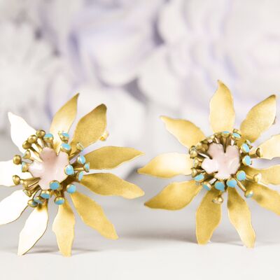 Boucles d'Oreilles Jardin - GOLDEN-CANDY