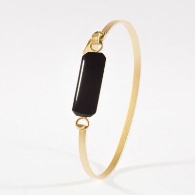 Pulsera Esmalte rectangular