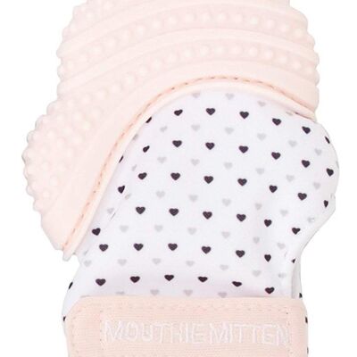 Teething mitt - LIGHT PINK