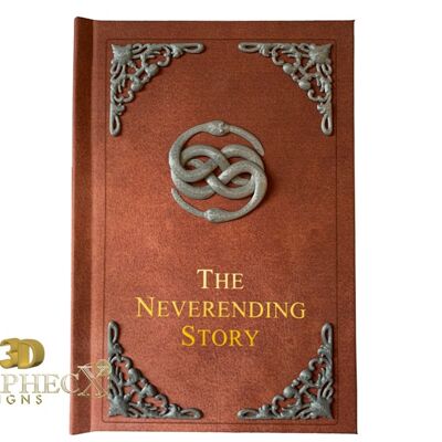 3D Neverending Storybook inspired hardcover notebook