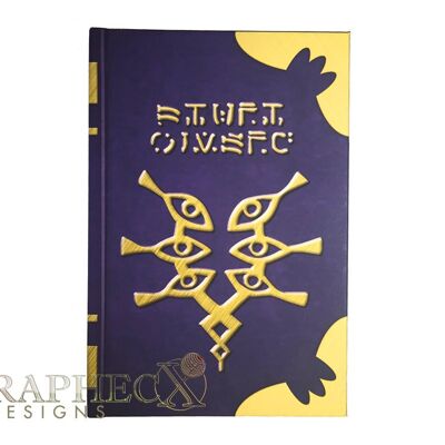 Fire Emblem Spell Tomes Grima's Truth Robin inspired personalized hardcover journal notebook