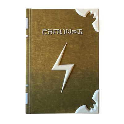 3D Fire Emblem Spell Tomes Thunder Robin inspired personalized hardcover journal notebook