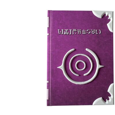 3D Fire Emblem Spell Tomes Nosferatu Robin inspired personalized hardcover journal notebook
