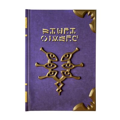 3D Fire Emblem Spell Tomes Grima's Truth Robin inspired personalized hardcover journal notebook