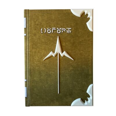 3D Fire Emblem Spell Tomes Thoron Robin inspired personalized hardcover journal notebook