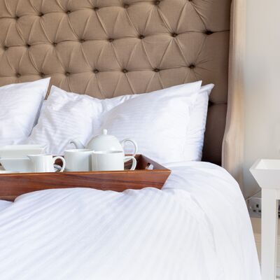 Boutique-Hotel-Qualität Crisp & Fresh Bettbezug für Doppelbett