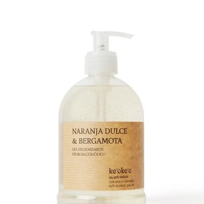 Gel Idroalcolico Naturale Arancio Dolce & Bergamotto 500 ml