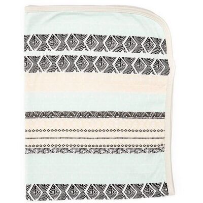 Aztec Print | Organic Cotton Swaddle Blanket
