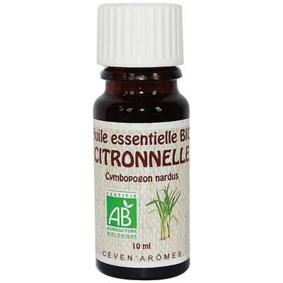 Lemongrass 10ml Aceite esencial orgánico