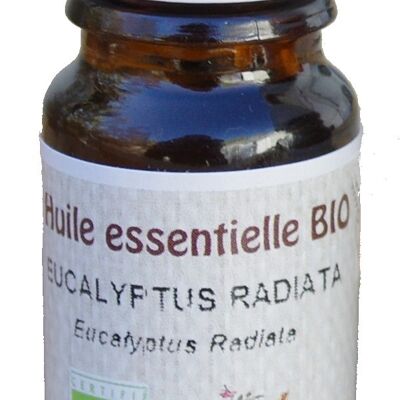 Eucalyptus Radiata 10ml Olio Essenziale Biologico