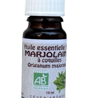 Maggiorana con conchiglie 10ml Olio essenziale biologico