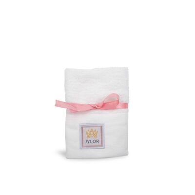 Serviette visage blanc