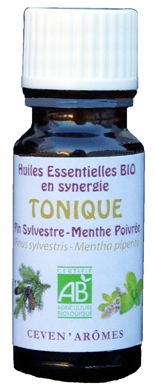 Synergie BIO Tonique  Pin Sylvestre-Menthe Poivrée 10ml
