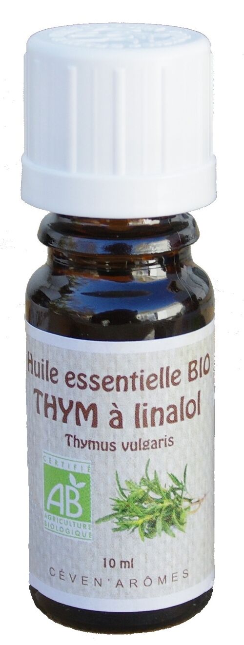 Thym (à linalol) 10ml Huile essentielle Bio