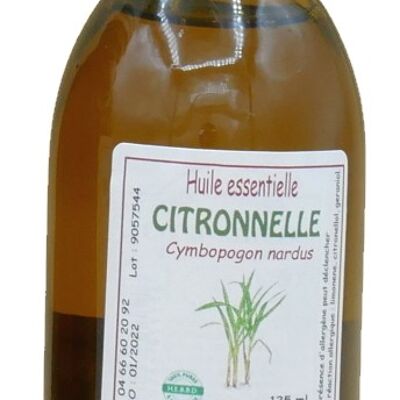 Lemongrass 125ml Essential Oil