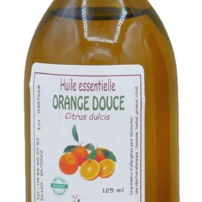 Orange 125ml Huile essentielle