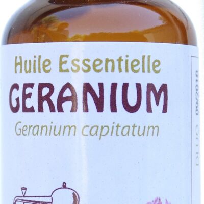Géranium rosat huile essentielle HEBBD 20ml