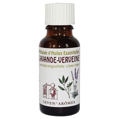 Miscela di olii essenziali di lavanda e verbena 20ml