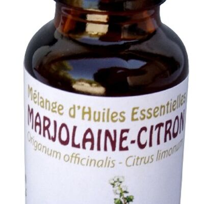 Mélange d'huiles essentielles Marjolaine-Citron 20ml