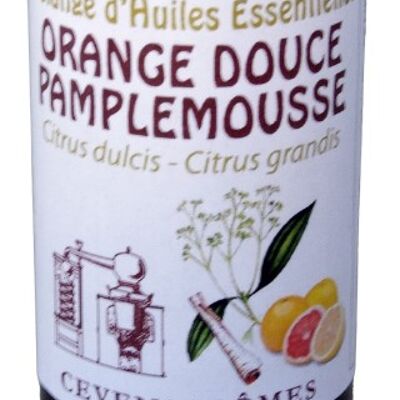 Orange-Grapefruit essential oil blend 20ml