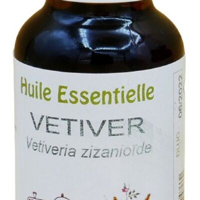 Olio essenziale di Vetiver 20ml