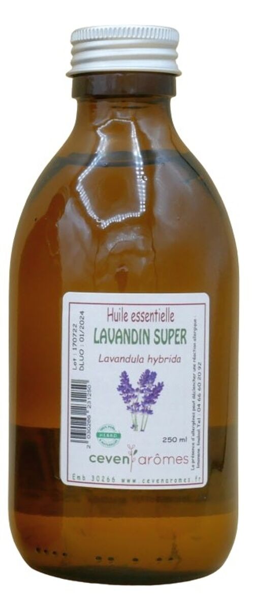 Lavandin Super 250ml Huile essentielle