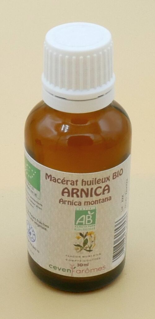 30 ml Macérât huileux d'Arnica BIO