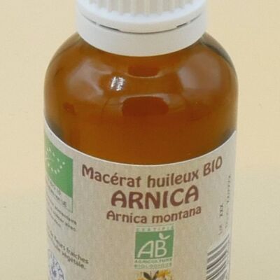 30 ml Macérât huileux d'Arnica BIO