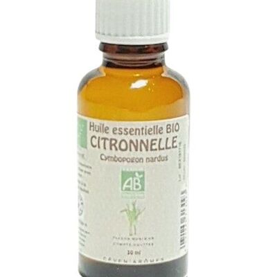 Lemongrass 30ml Aceite esencial orgánico