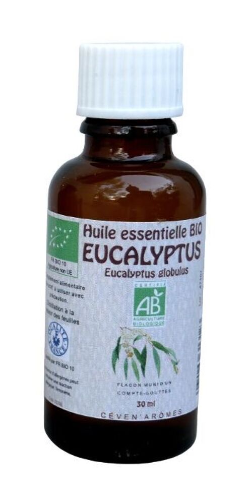 Eucalyptus 30ml Huile essentielle bio