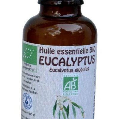 Eucalipto 30ml Aceite esencial orgánico