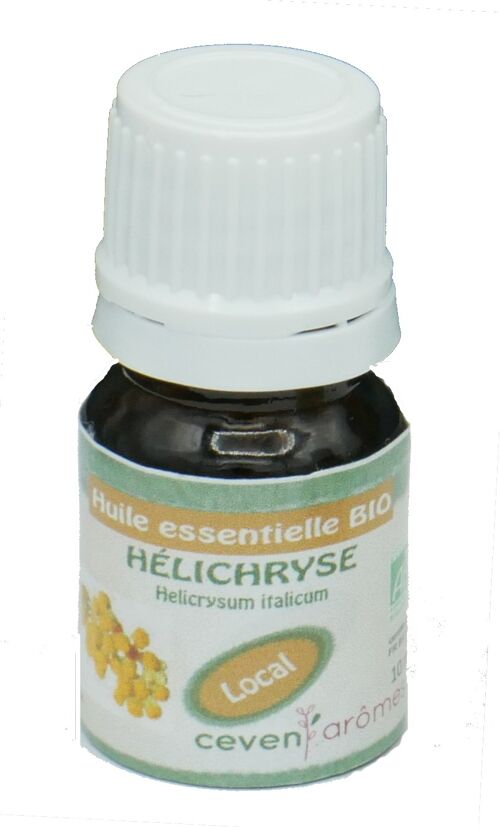 Hélichryse italienne 3 ml Huile essentielle BIO et locale