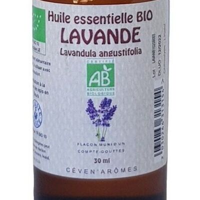 Lavender 30ml Organic essential oil
