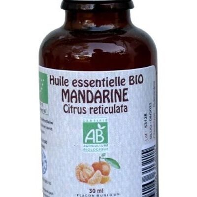 Mandarine 30ml Huile essentielle bio
