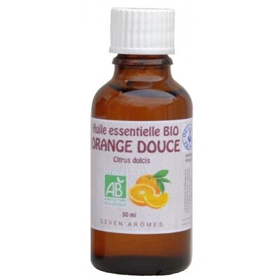 Orange douce 30ml Huile essentielle bio