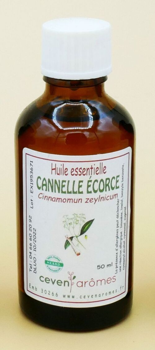 Cannelle écorce - Huile essentielle 50ml