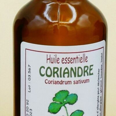 Coriandre 50ml Huile essentielle